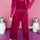 Frill Round Neck Long Sleeve Top and Pants Set | Hanalas