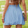 Frill Smocked Mini Skirt | Hanalas