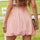 Frill Smocked Mini Skirt | Hanalas