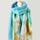 Fringe Tie-Dye Polyester Scarf Trendsi Hanalas