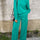 Full Size Round Neck Long Sleeve Top and Drawstring Pants Set | Hanalas