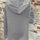 Full Size Texture Button Detail Drawstring Long Sleeve Hoodie | Hanalas