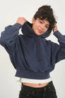 HYFVE Drop Shoulder Cropped Hoodie Trendsi Hanalas