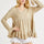 Hailey & Co V-Neck Flounce Sleeve Knit Top Trendsi Hanalas