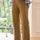 Half Elastic Waist Straight Pants | Hanalas