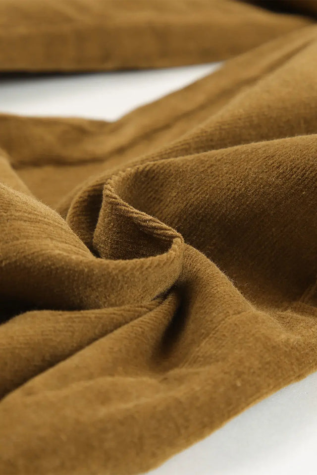 Half Elastic Waist Straight Pants | Hanalas