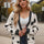 Heart Button Up Dropped Shoulder Long Sleeve Cardigan Trendsi Hanalas