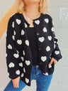 Heart Button Up Long Sleeve Cardigan Trendsi Hanalas