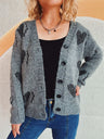 Heart Button Up Long Sleeve Cardigan Trendsi Hanalas