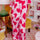 Heart Collared Neck Short Sleeve Top and Pants Lounge Set | Hanalas