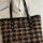 Heart Plaid PU Leather Strap Tote Bag Trendsi Hanalas