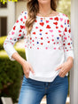 Heart Round Neck Long Sleeve T-Shirt Trendsi Hanalas