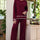 High-Low Round Neck Top and Pants Sweater Set | Hanalas