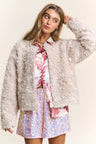 J.NNA Mixed Fabric Chic Jacket Trendsi Hanalas