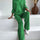 Johnny Collar Long Sleeve Top and Pants Sweater Set | Hanalas