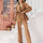 Lace Detail Collared Neck Top and Pants Set | Hanalas
