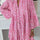 Leopard Notched Long Sleeve Shirt Dress | Hanalas