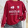 Letter Graphic Round Neck Long Sleeve Sweatshirt Trendsi Hanalas