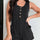 Lovelet Texture Wide Strap Romper with Pockets Trendsi Hanalas