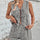 Lovelet Tied Plaid V-Neck Vest and Shorts Set | Hanalas