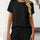 Mandy Round Neck Short Sleeve Top and Shorts Set | Hanalas