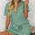 Mandy V-Neck Short Sleeve Top and Shorts Set | Hanalas