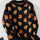 Maple Leaf Round Neck Long Sleeve Sweater Trendsi Hanalas