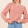 Mittoshop Round Neck Long Sleeve Rib Knit Top Trendsi Hanalas