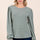 Mittoshop Round Neck Long Sleeve Rib Knit Top Trendsi Hanalas