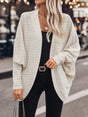 Open Front Batwing Sleeve Cardigan Trendsi Hanalas