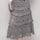 POL Crochet Lace Ruffled Midi Skirt | Hanalas