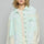 POL Lace Trim Crochet Button Up Denim Jacket | Hanalas