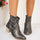 PU Leather Snakeskin Print Block Heel Boots Trendsi Hanalas