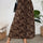 Perfee Pleated Leopard Maxi Skirt Trendsi Hanalas