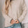 Perfee Round Neck Long Sleeve Sweater Trendsi Hanalas