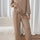 Perfee Round Neck Long Sleeve Top and Pants Set | Hanalas