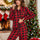 Plaid Collared Neck Long Sleeve Top and Pants Lounge Set | Hanalas