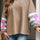 Plus Size Flower Round Neck Long Sleeve Blouse Trendsi Hanalas