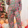 Plus Size Printed Round Neck Long Sleeve Top and Pants Set Trendsi Hanalas