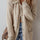 Pocketed Button Up Long Sleeve Cardigan Trendsi Hanalas