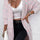 Pocketed Open Front Long Sleeve Cardigan Trendsi Hanalas