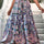 Printed Maxi Skirt | Hanalas