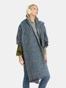 Raw Hem Heathered Polyester Scarf Trendsi Hanalas