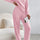 Ribbed V-Neck Top and Pants Lounge Set | Hanalas