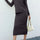 Round Neck Dropped Shoulder Top and Skirt Sweater Set | Hanalas