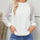 Round Neck Lace Raglan Sleeve Top Trendsi Hanalas