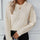 Round Neck Long Sleeve Woven Sweater Trendsi Hanalas