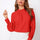 Ruched Mock Neck Long Sleeve Blouse Trendsi Hanalas