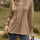 Ruched Notched Long Sleeve T-Shirt Trendsi Hanalas