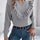 Ruffled Round Neck Long Sleeve Sweater Trendsi Hanalas